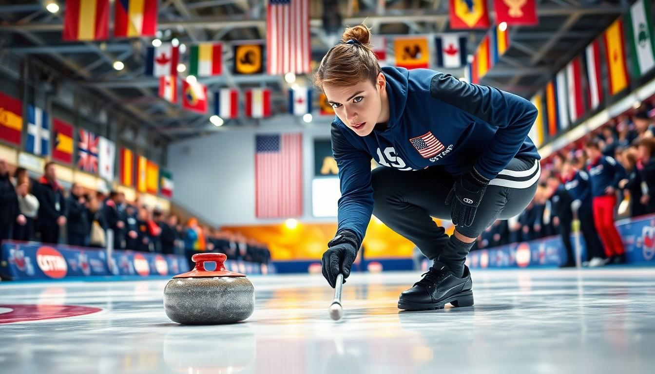 world curling scores and standings